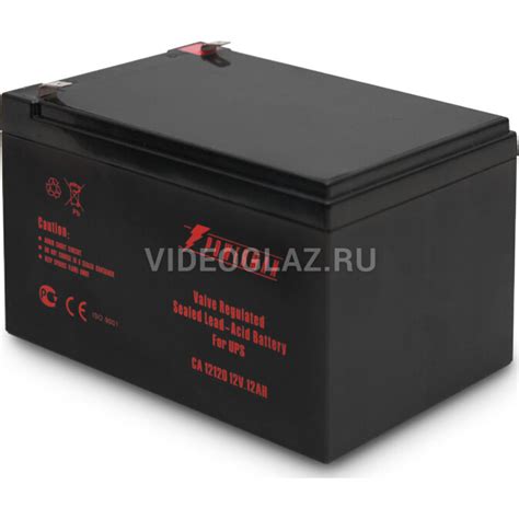 Купить POWERMAN Battery 12V/12AH Аккумулятор - ВИДЕОГЛАЗ Москва