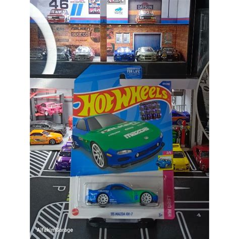 HOT WHEELS MAZDA 風火輪真車馬自達 RX 3 RX 7 95 馬自達 RX 7 蝦皮購物