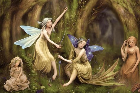 European Folklore Fairies Creative Fabrica