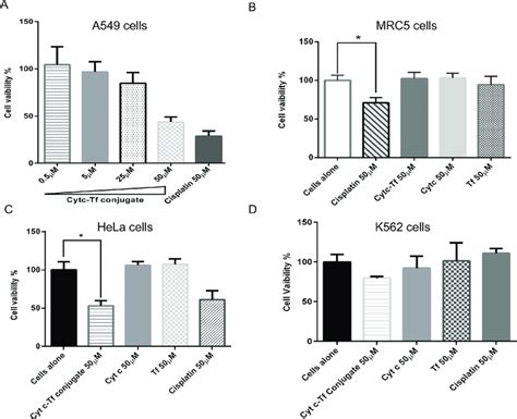 Cell Viability Assays In A Lung Cancer Cell Line A549 In Normal