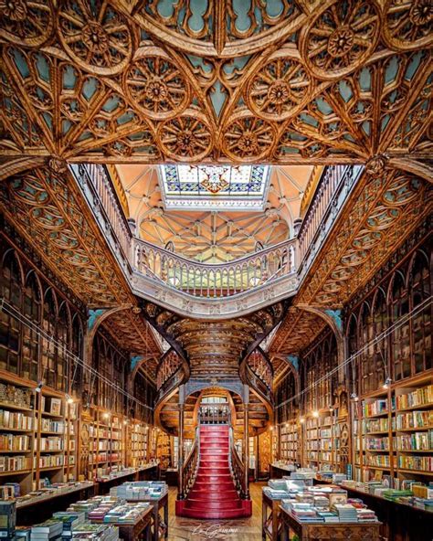 45 Famous Landmarks In Portugal Livraria Lello Is One Of The Best