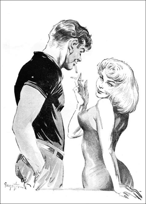 Midwood Dangerous Territory Frank Frazetta Comic Art Illustration