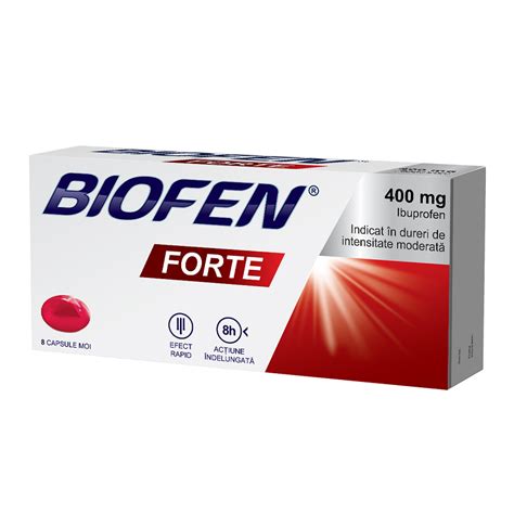 Biofen Forte 400 Mg 8 Capsule Moi Biofarm Farmacia Tei Online