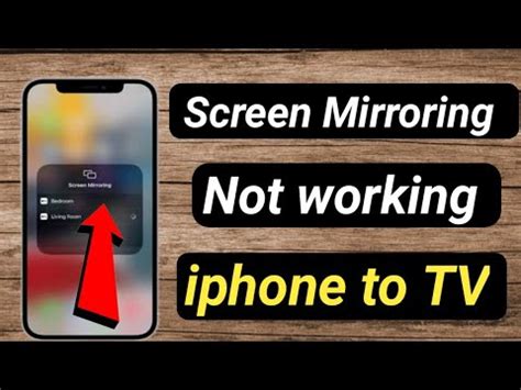 How To Fix Screen Mirroring Not Working Iphone To Tv Iphone Screen