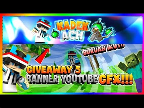 Close Giveaway Banner Youtube Gfx Buruan Ikutan Youtube