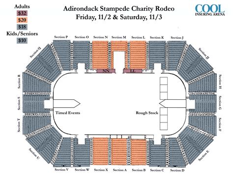 El Paso County Coliseum Seating Chart and Event Information 36