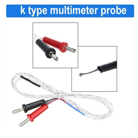 MESURE PRÉCISE DE la température avec sonde thermocouple multimètre