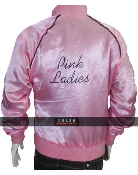 Grease Michelle Pfeiffer Pink Ladies Women Reversible Jacket