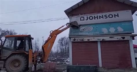 Hurriyat Leaders Illegal Property Demolished In J Ks Anantnag Jammu