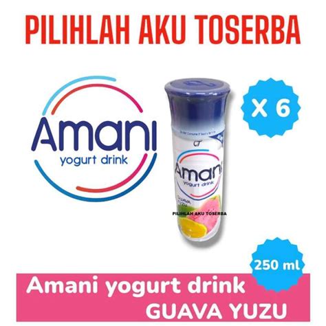 Jual Amani Yogurt Drink Harga Terbaru Februari 2024 Blibli