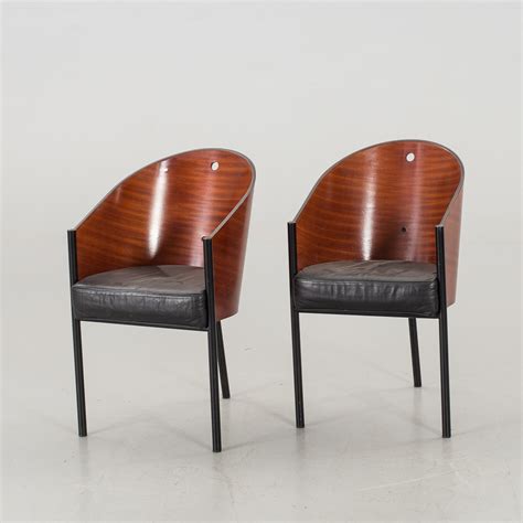 A PAIR OF PHILIPPE STARCK "COSTES" CHAIRS, Alepht, Driade, Italy ...