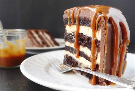 Salted Caramel Chocolate Fudge Cake Domestic Gothess