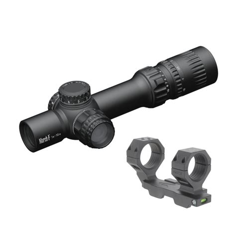 March F Shorty 1 10x24mm DR TR1 Reticle 0 1 MIL FFP Illuminated