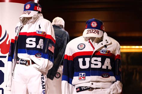 Red White And Blue Jeans Team USA Reveals Paris Olympics Opening And