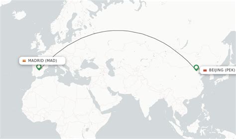 Direct Non Stop Flights From Madrid To Beijing Schedules