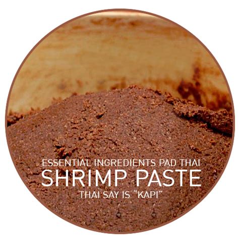 Easy Pad Thai Recipe Shrimp Paste Kapi