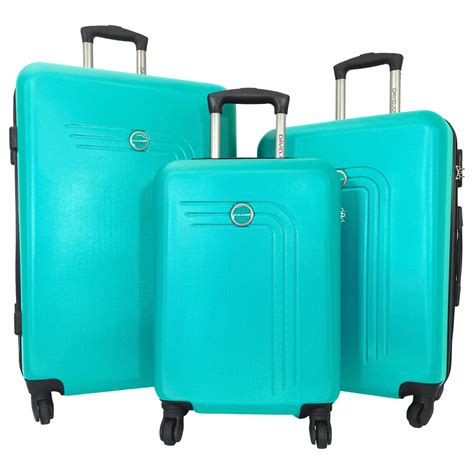 Lot Valises Rigides Dont Valise Cabine David Jones Abs Ba