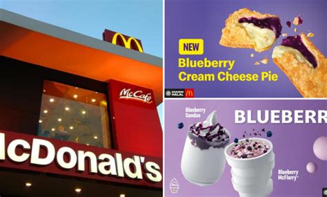 Mcdonald S Rolls Out New Blueberry Cream Cheese Pie Blueberry Sundae