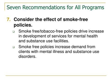 Ppt Are The 5as Enough Tobacco Dependence Treatment For Smokers With Mental Illness