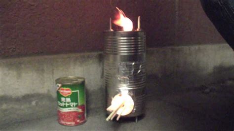 Homemade Backpack Size Rocket Stove Youtube