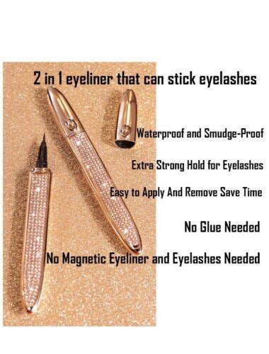 Eye Lash Glue Pen With Eyeliner A In Magic Lash Glue Non Magnetic