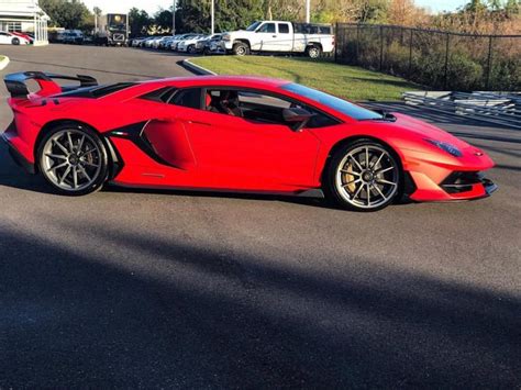 Lamborghini Aventador Super Veloce Jota Painted In Ad Personam Rosso