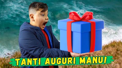 FACCIO UN REGALO INCREDIBILE A MANU PER IL SUO COMPLEANNO YouTube