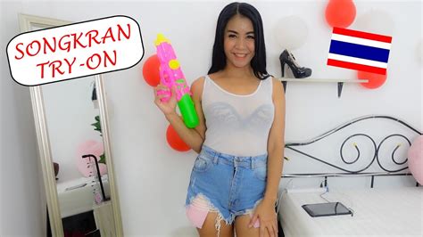 Songkran Special Try On Marlee Kai Youtube