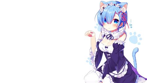 Anime Neko Girl Wallpapers Top Free Anime Neko Girl Backgrounds Wallpaperaccess