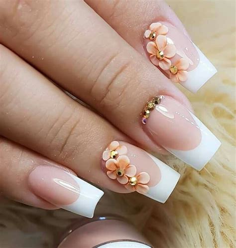 bonitas elegantes sencillas uñas acrilicas uñas pintadas uñas bonitas