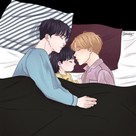 Yoonmin Fanart Фан арт Счастливые таблетки Слэш