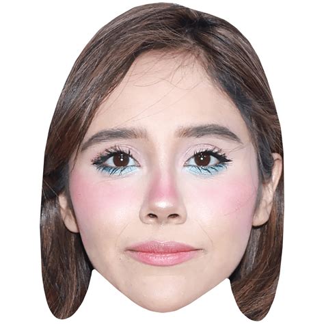 Nicole Sanchez Make Up Mask Celebrity Cutouts