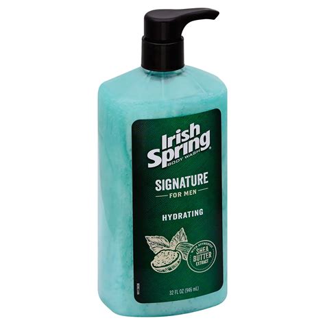 Irish Spring Hydrating Body Wash For Men Shea Butter Shop Body Wash