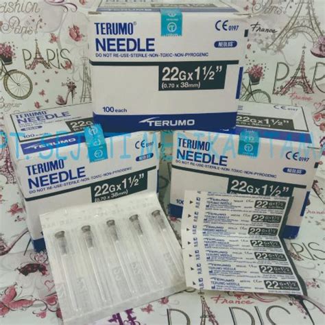 Jual Terumo Jarum 22G Needle 22G Jarum Suntik 22G Di Lapak PT Sejati