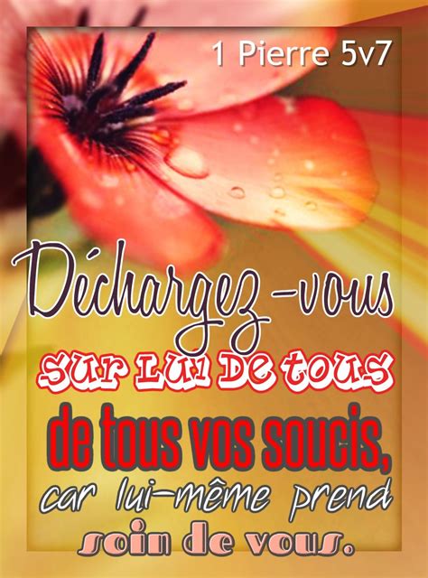 1 Pierre 5v7 Proverbe biblique Citations chrétiennes Paroles de jésus