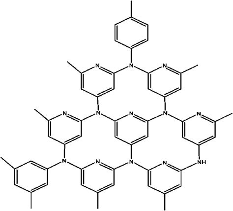 Schematic Structure Of A Mesoporous Carbon Nitride Based Hybrid