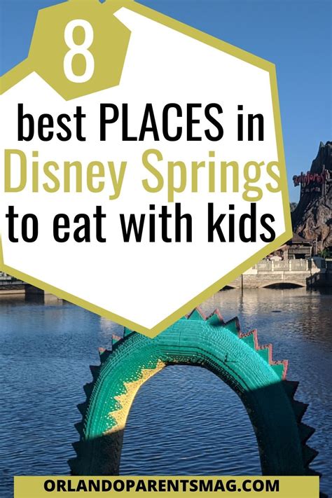 8 Best Places In Disney Springs To Eat With Kids Orlando Food Artofit