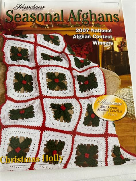 Huge Lot Of 8 Different Crochet Afghan Pattern Books Etsy