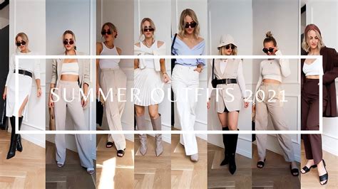 Summer Outfits 2021 Scandinavian And Neutral Style Sandraemilia Youtube