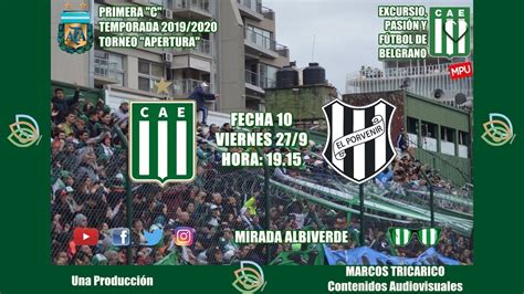 PRIMERA C EXCURSIONISTAS EL PORVENIR Fecha 10 YouTube