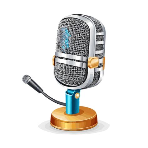 Premium Vector | Microphone vector