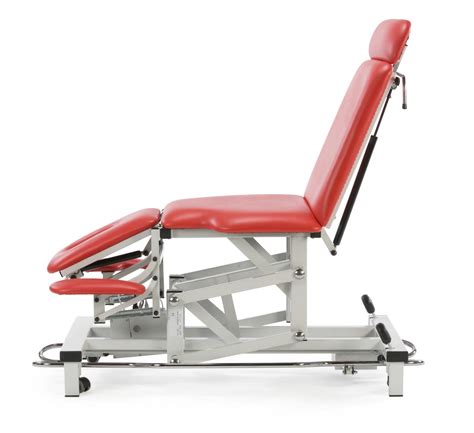 Electric Massage Table COU013 EMS Physio Ltd On Casters With