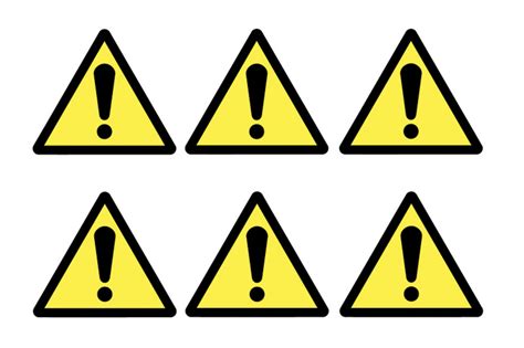 Yellow Hazard Labels Safety Signs Morsafe Supplies Uk