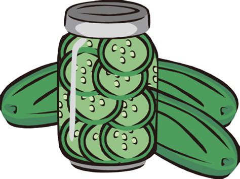 Pickles Clipart Cucumber Slice Pickled Cucumber Clipart Png