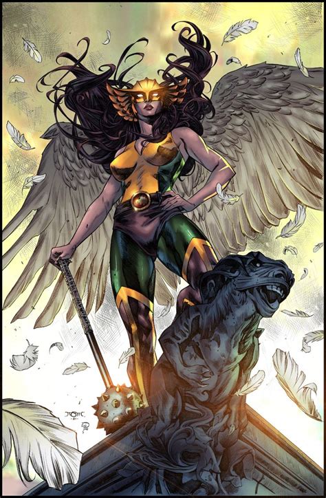 ibrahim Aydın puzzlepalette on X Dc comics art Hawkgirl Comic art