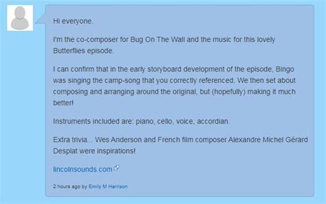 New info on the Bluey Wiki in the episode Butterflies. : r/bluey