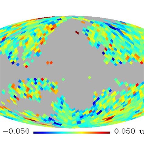 Commander CMB map reconstruction for simulation #4. Top left: input CMB ...