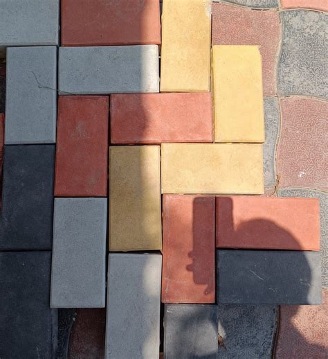 Rectangular Brick Paver Block Thickness 60 Mm At Rs 32 Sq Ft In Vadodara