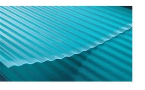 Color Coated Hot Rolled Blue Pvc Roofing Sheet 15 Mm At Rs 75sq Ft