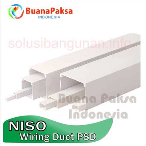 Niso Wiring Cable Duct Jual Kabel Duct Niso 40x40 Cable Duct